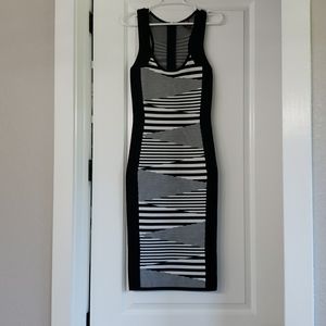 BeBe bodycon midi dress